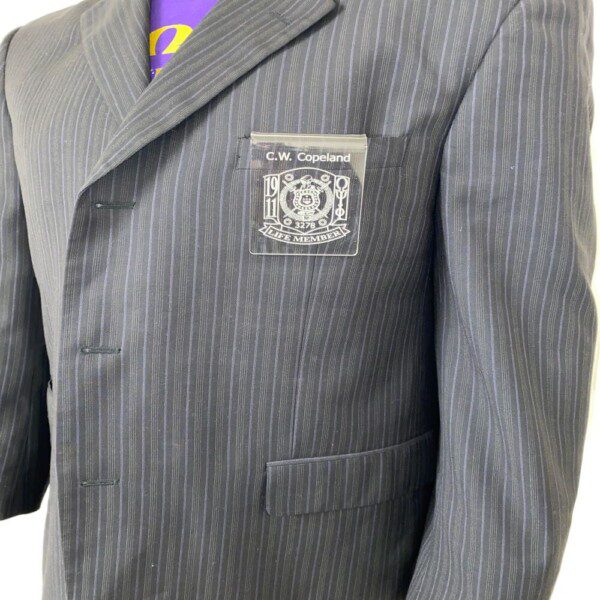 Quality Omega Psi Phi Life Member Pocket Badge - Image 3