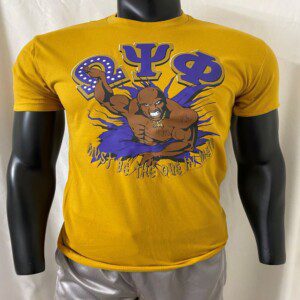 Old Gold Omega Psi Phi Que in Me