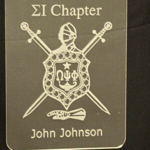 Quality Omega Psi Phi Pocket Badge 1940